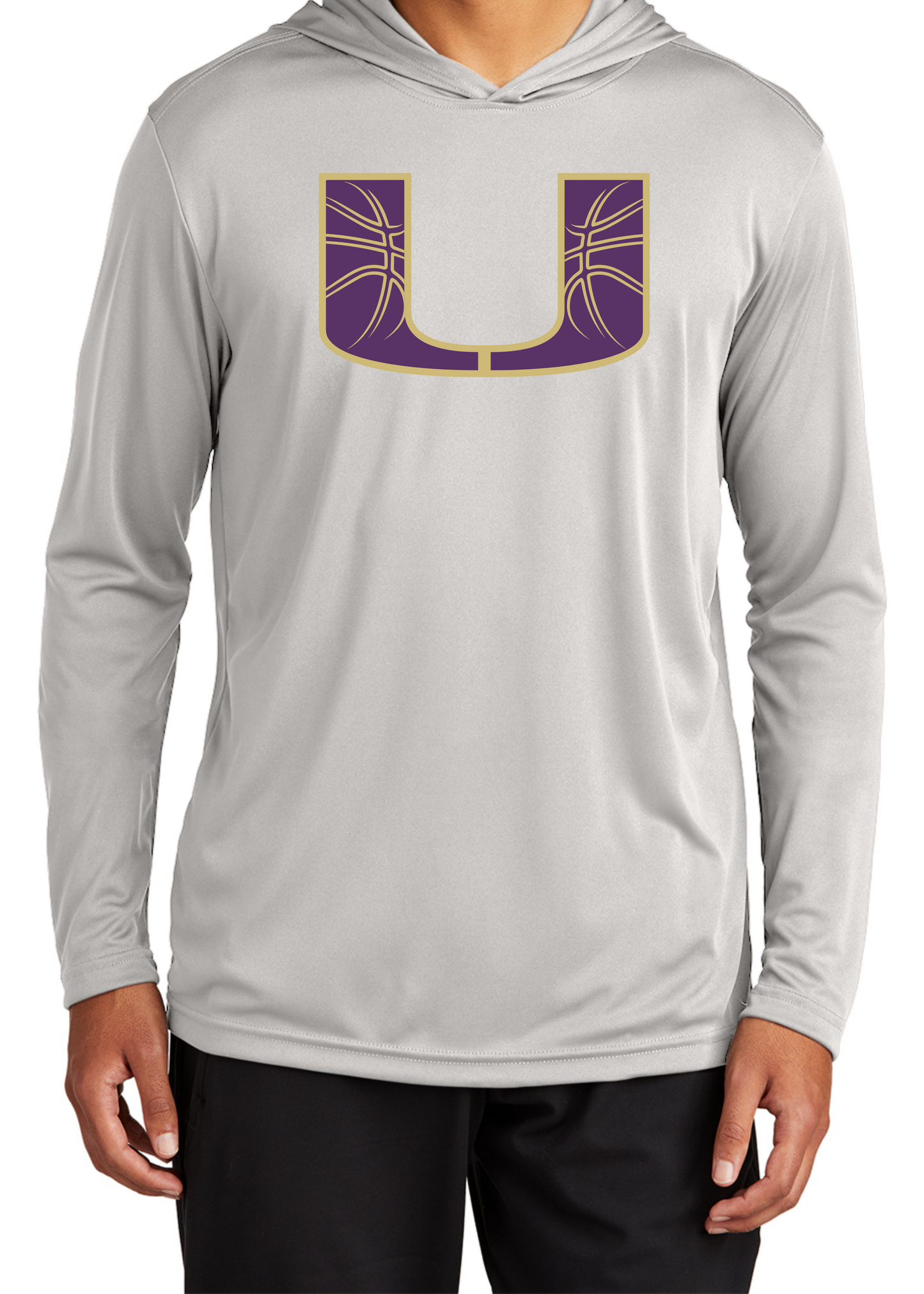 Sport-Tek Hooded Pullover Basketball NO NAME on back.