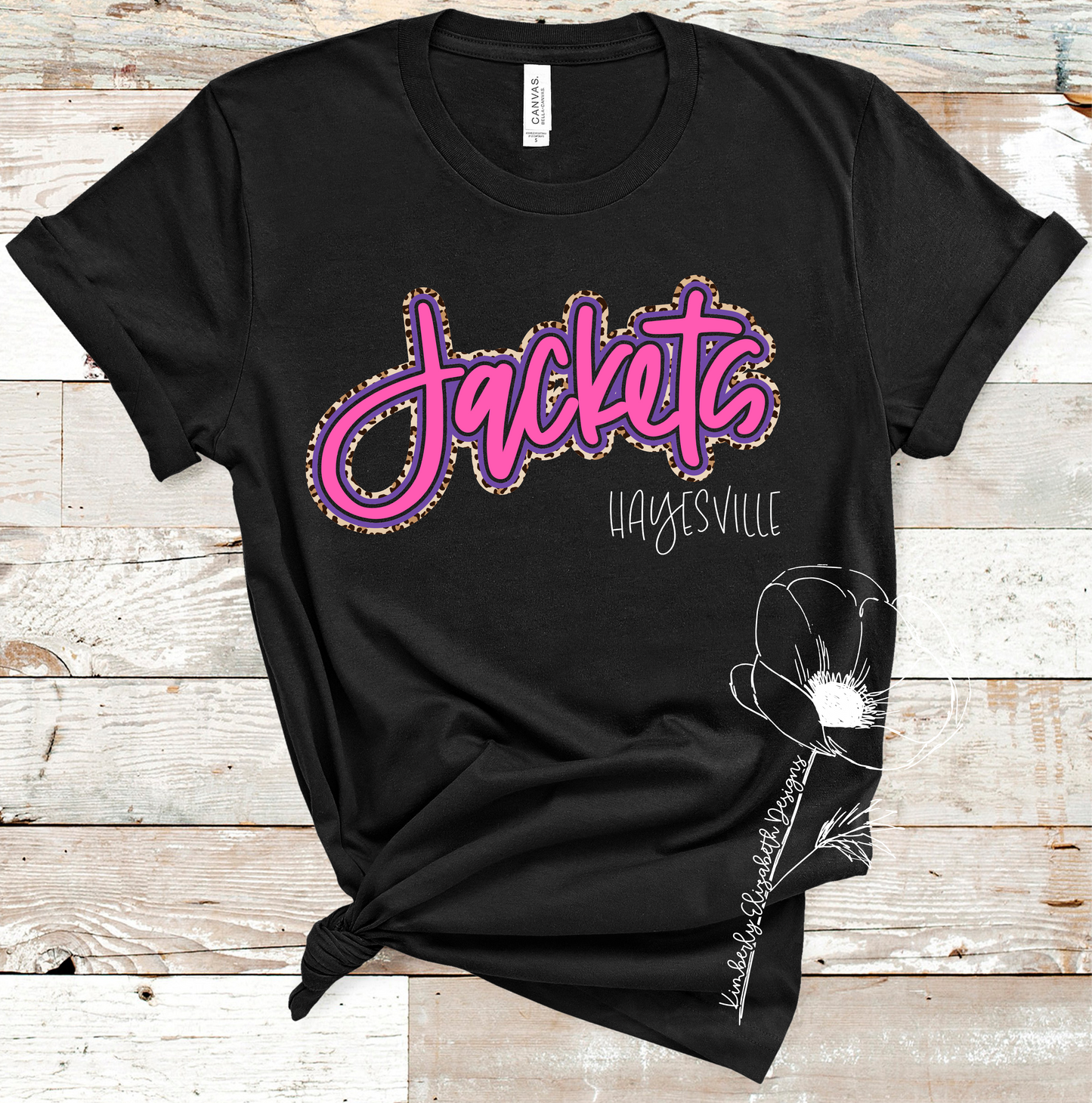 YJ0183 cheetah, purple, and pink