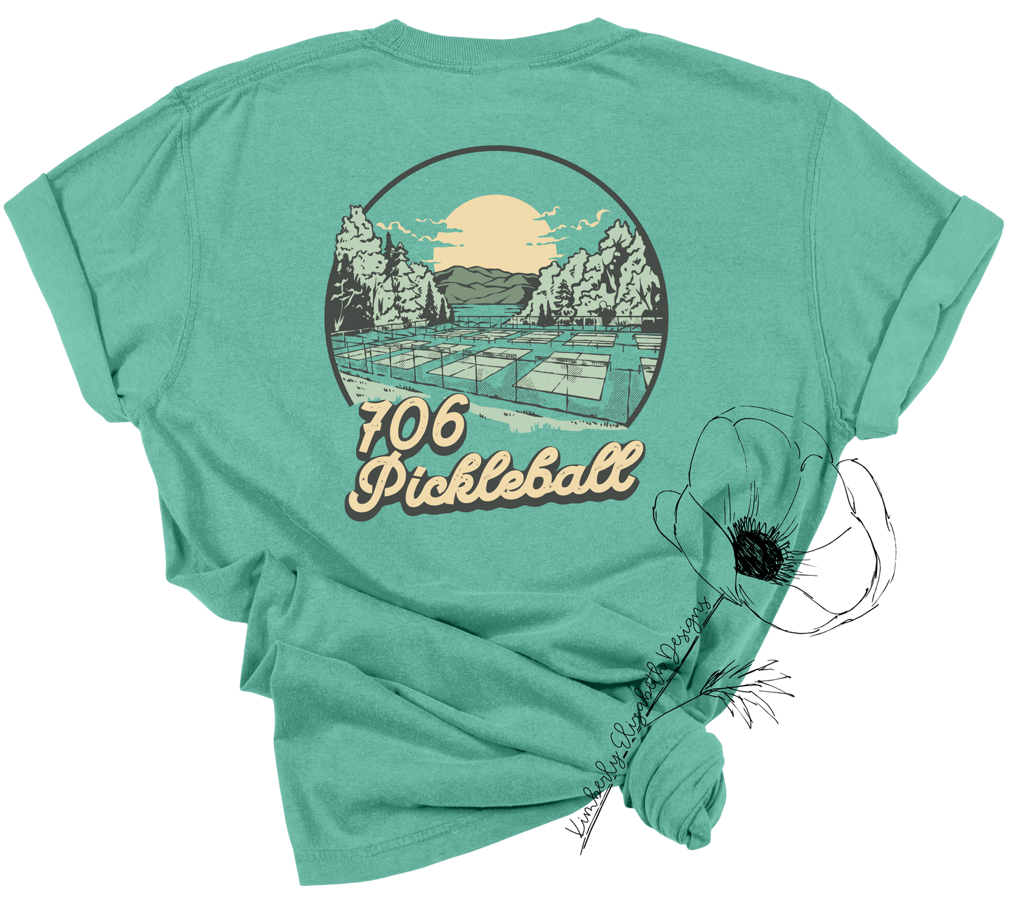 706 Pickleball PB0100 Comfort Colors