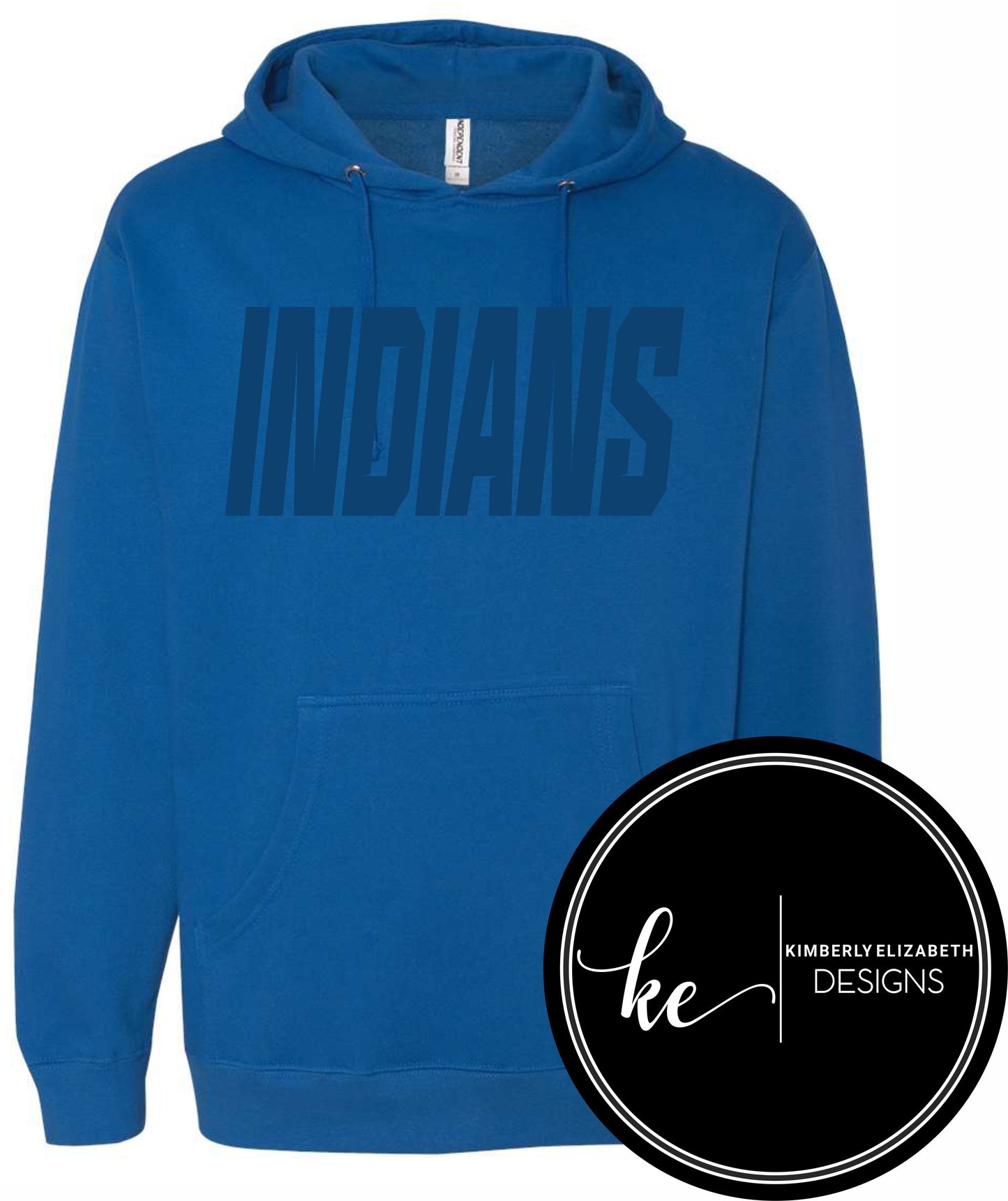 TIN0104 Independent Unisex Mid-weight Hooded Sweatshirt