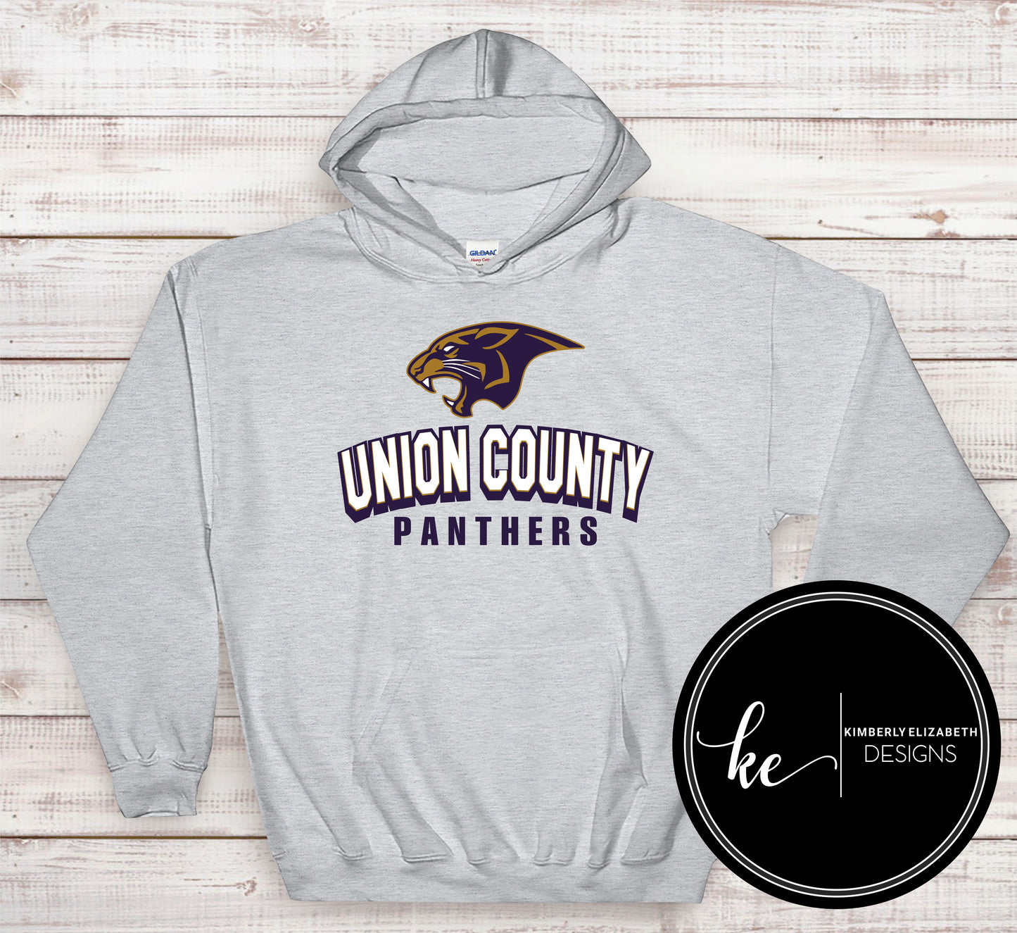 UC0140 UC Panthers Ash Hoodie