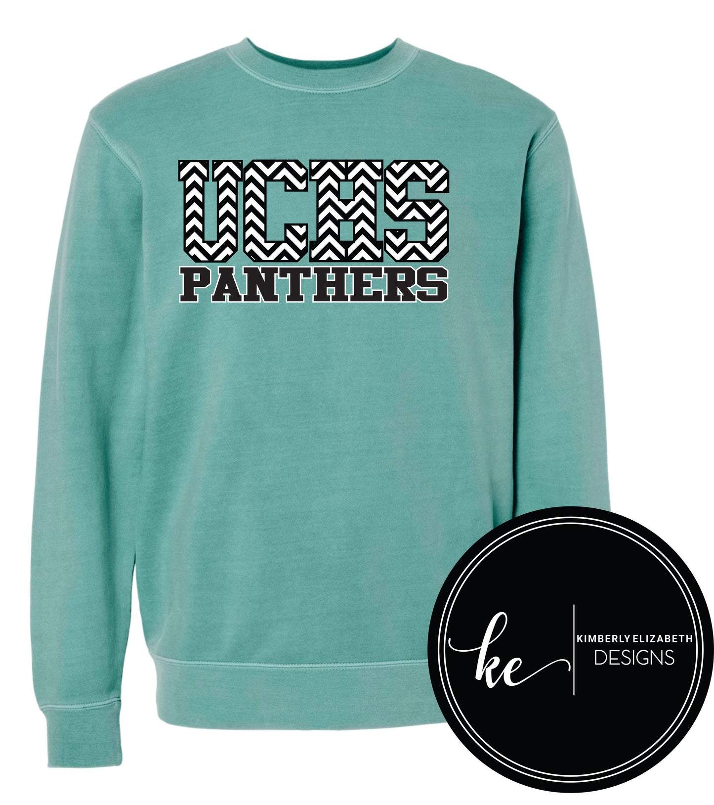 UC0182 Black Chevron Please enter school in text box, example: UCMS