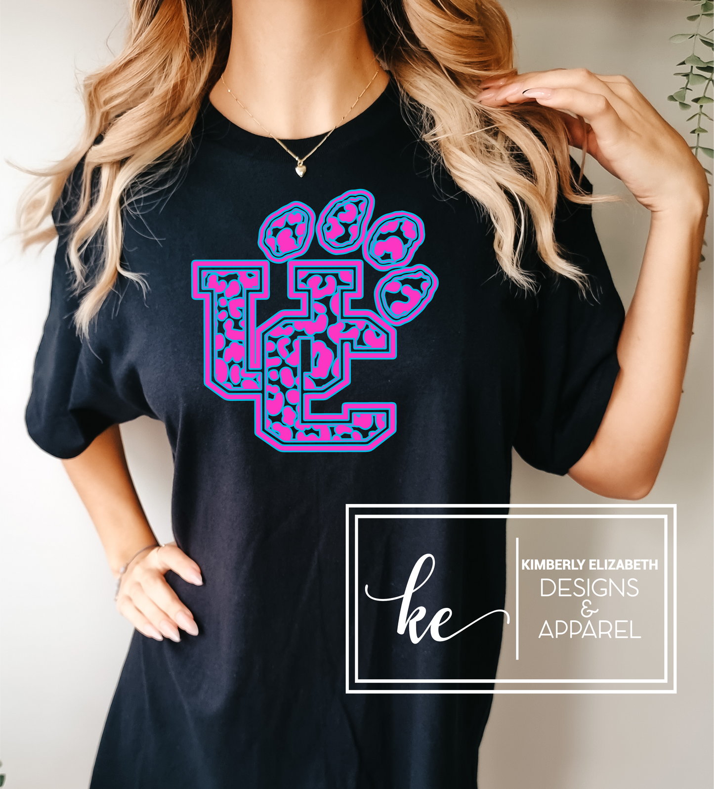 UC0301 PINK AND BLUE Comfort Colors
