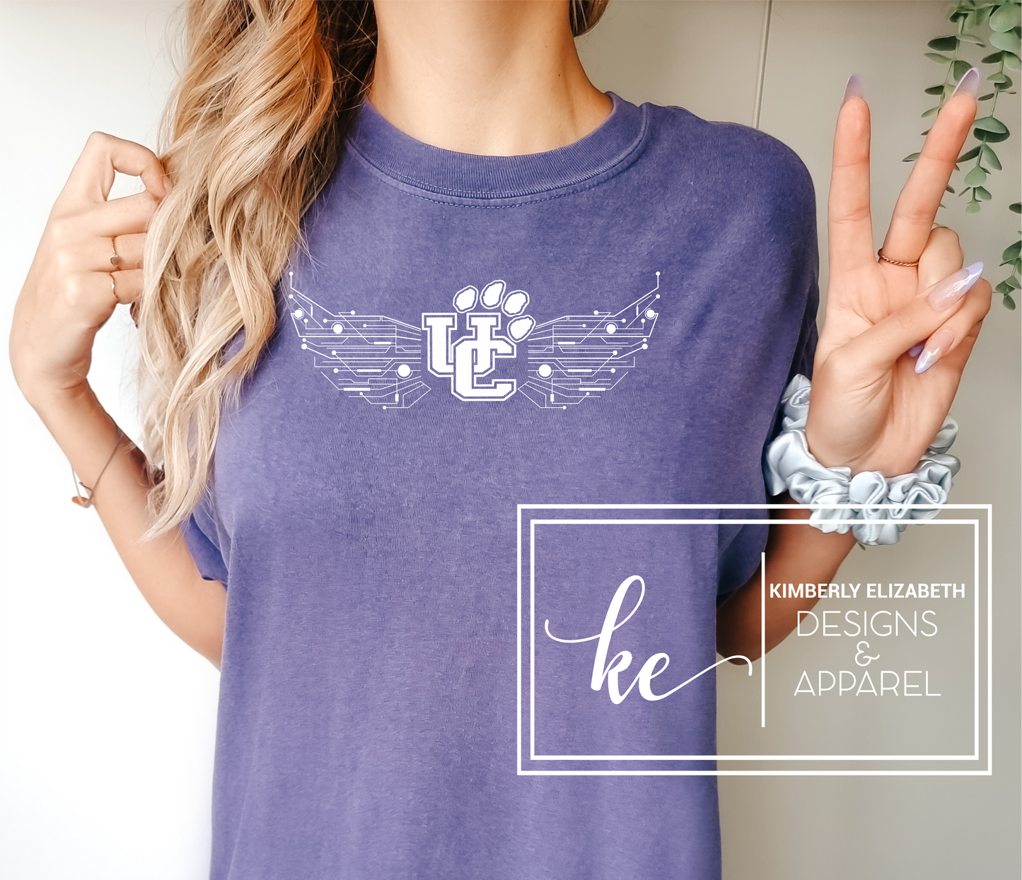 UC0304 Grape Comfort Colors