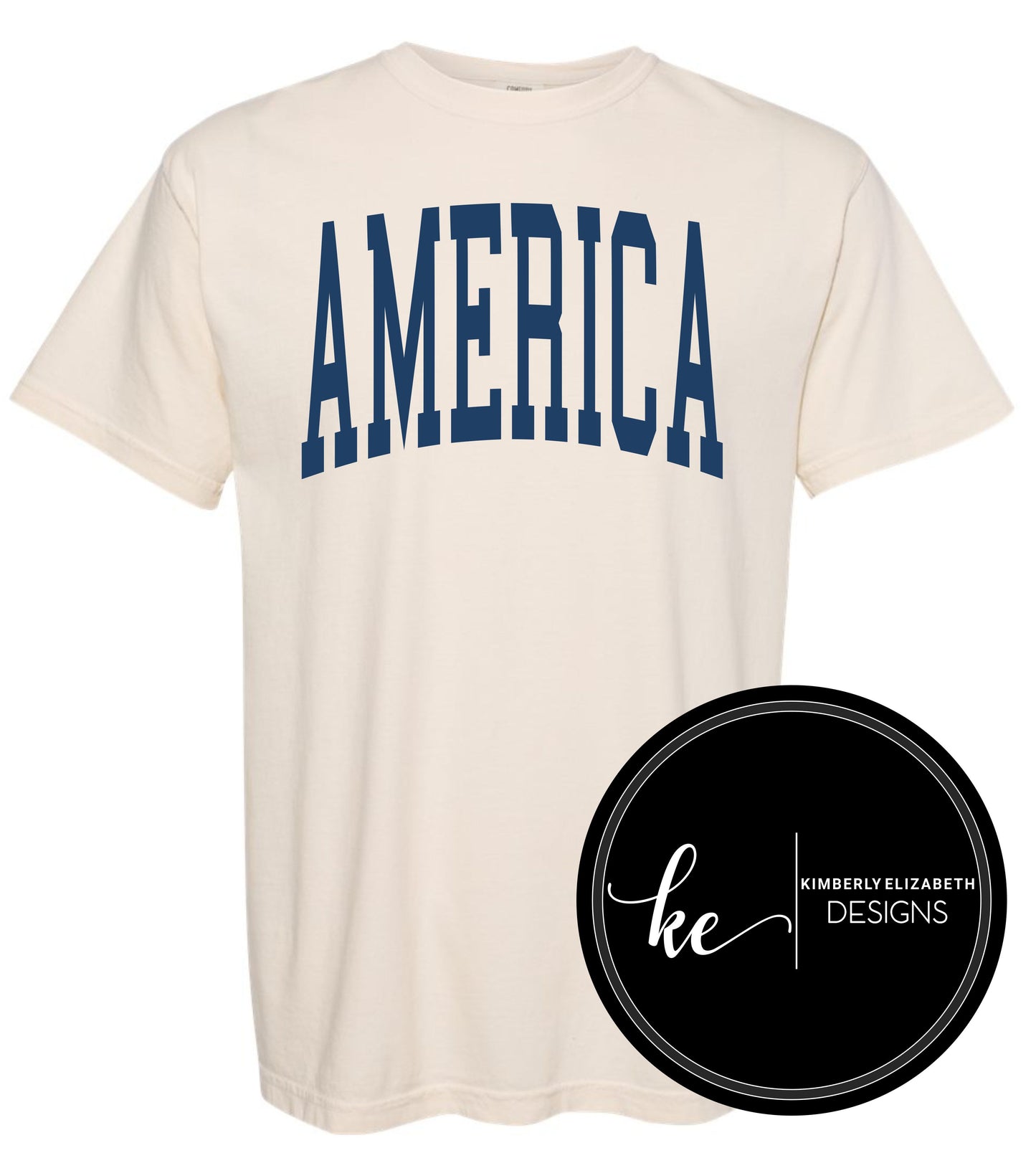 USA0102 Comfort Colors Tee Shirt