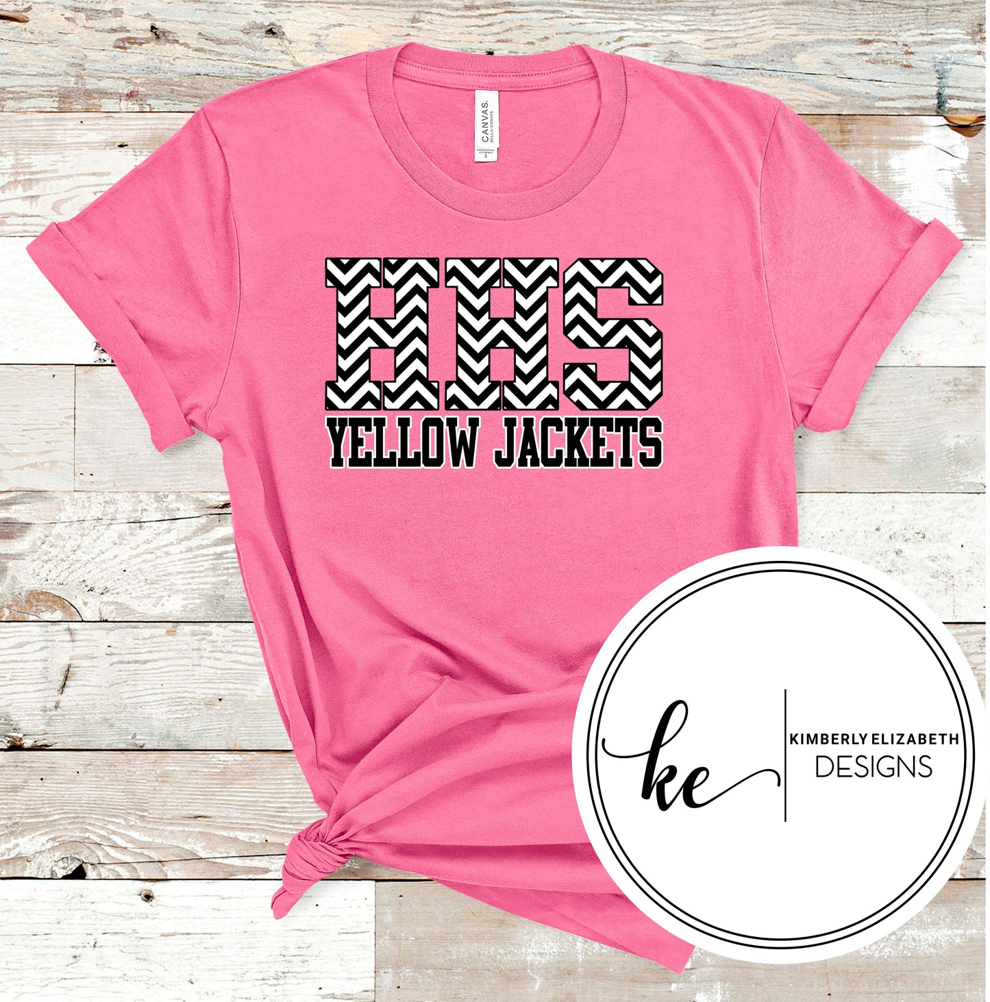 YJ0129 Black Chevron Please enter school in text box, example: HHS