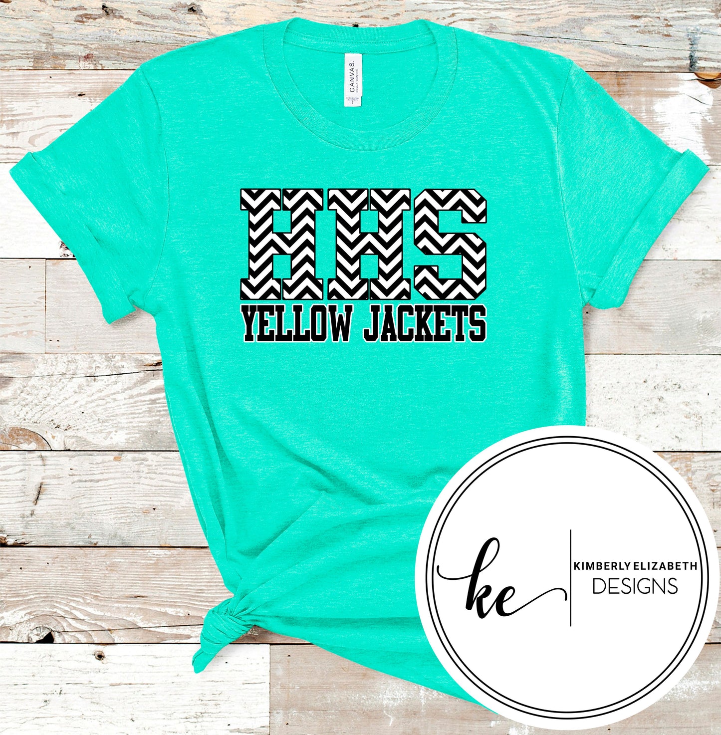 YJ0129 Black Chevron Please enter school in text box, example: HHS