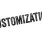 Customization/Add-on's