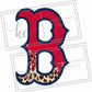 B Boston Red Sox distressed cheetah DIGITAL FILE