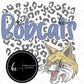 Bobcats Cheetah Background DIGITAL FILE