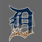 Detroit Tigers distressed cheetah  DIGITAL FILE